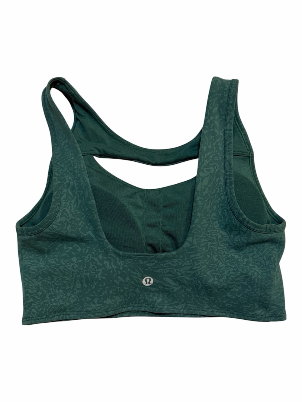 lululemon Greenish/Blueish Sports Bra Size 6 - Picture 2 of 5
